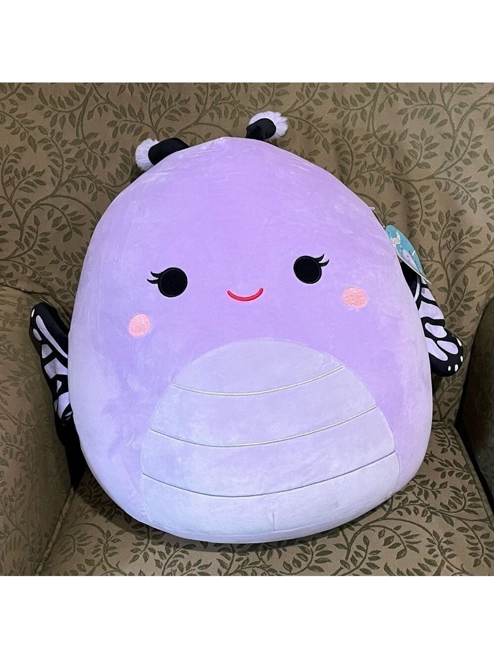 Squishmallows Bibiana the Purple Butterfly – 16” – Super Soft & Rare Plush